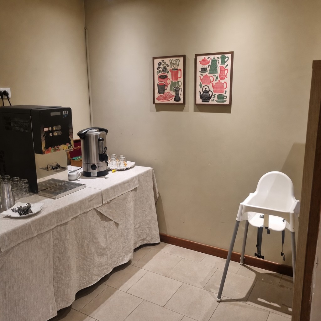 Postazione colazione a buffet